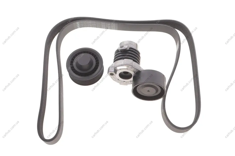 Комплект ременя генератора VW Passat 1.4-2.0 TDI 96-05 (4PK855) HUTCHINSON KHV 181 (фото 1)