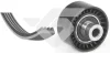 Комплект ременя генератора Citroen C2/C3/C4 1.4/1.6HDi 04- (6PK780) HUTCHINSON KHV 214 (фото 1)