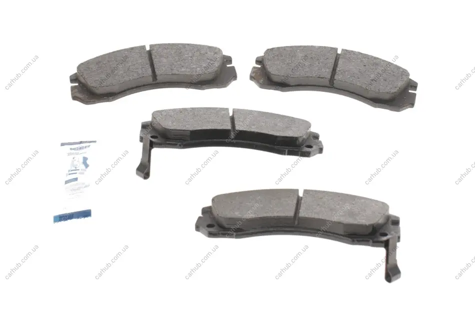 Колодки гальмівні (передні) Mitsubishi Outlander 03-/Lancer 94-/Galant/Pajero 88-03/Peugeot 4007 07 ICER 140979 (фото 1)