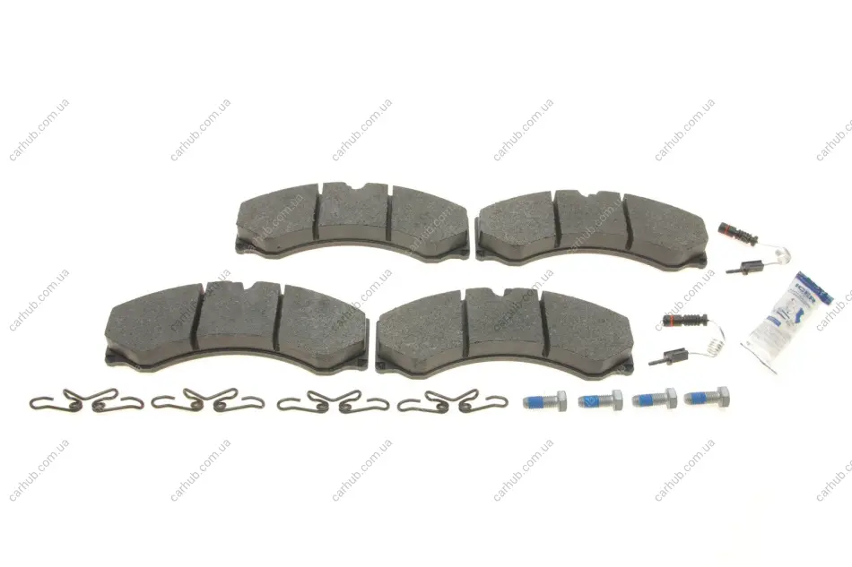 Колодки гальмівні (передні/задні) MB Sprinter (901-905) 208-616 95-/VW LT 96-06 (+датчики) ICER 141126-700 (фото 1)