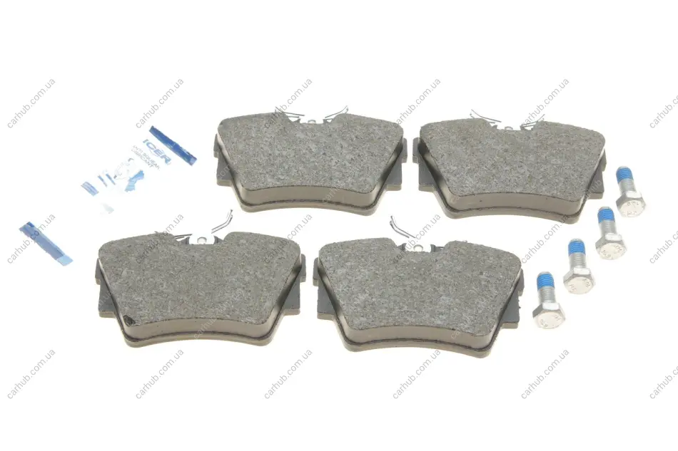 Колодки гальмівні (задні) Renault Trafic/Opel Vivaro/Nissan Primastar/Interstar 01-/NV300 16- ICER 141351-700 (фото 1)