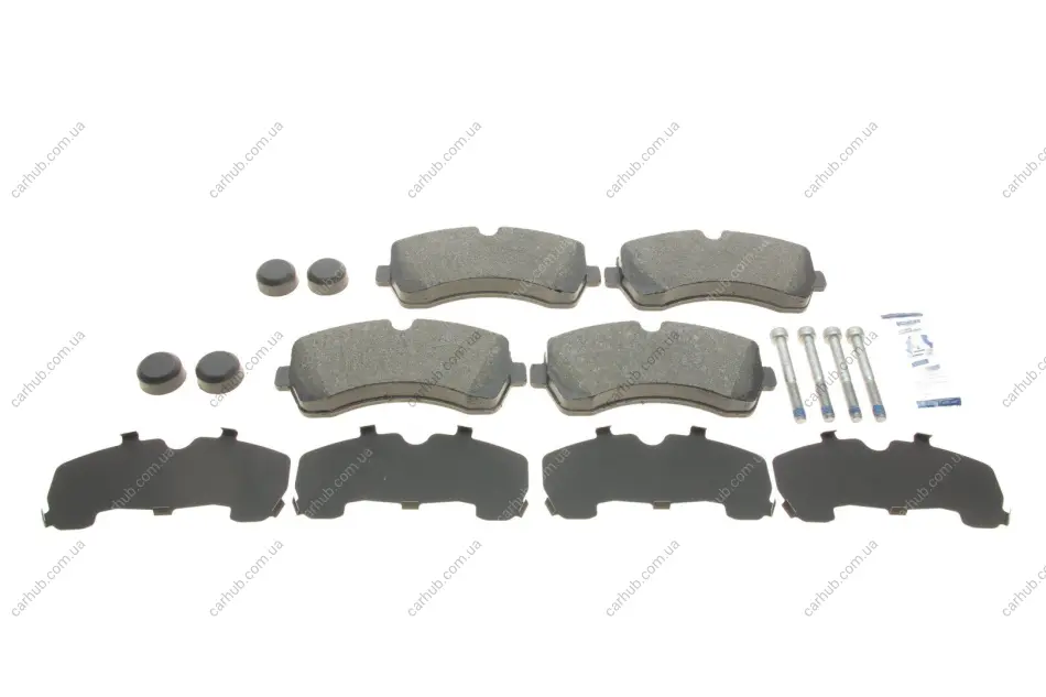 Колодки гальмівні (передні) MB Sprinter (906,907,910) 210-519CDI/VW Crafter 30-35/30-50 06-(спарка) ICER 141785 (фото 1)
