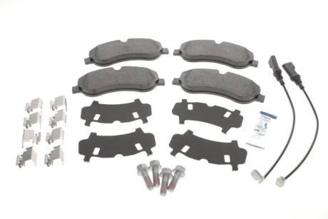 Колодки гальмівні (передні) Ford Transit Custom/Tourneo Custom V362 12-/Transit V363 13- (+датчики) ICER 142119