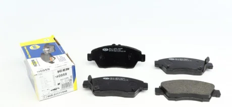 Колодки гальмівні (передні) Honda Civic V/VI/VII 91-05/CRX III 92-98/Jazz 08-14 ICER 180959