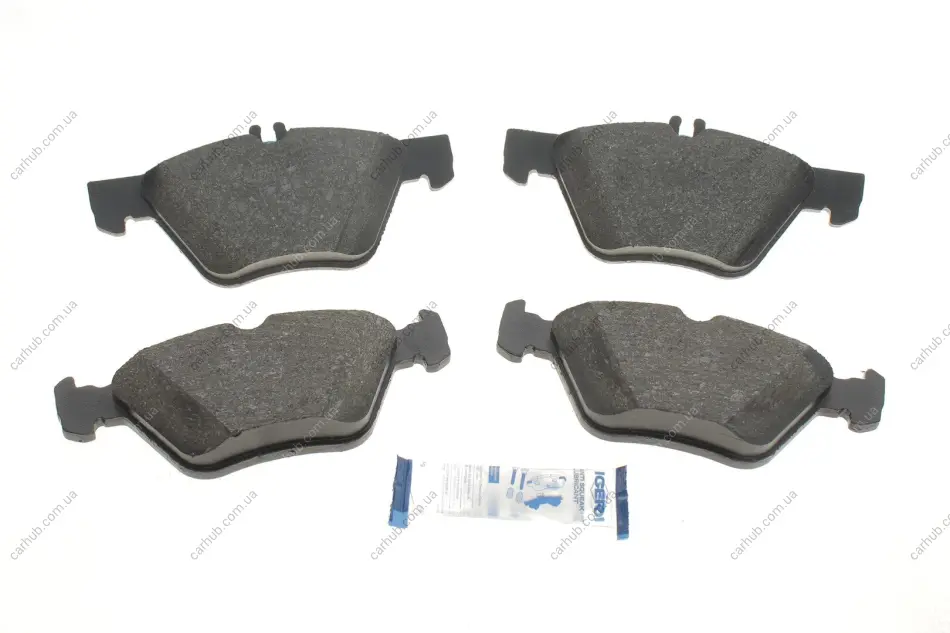 Колодки гальмівні (передні) MB E-class (W210/S210)/CLK-class (C208) 95-03/SLK-class (R170) 00-04 ICER 181159 (фото 1)