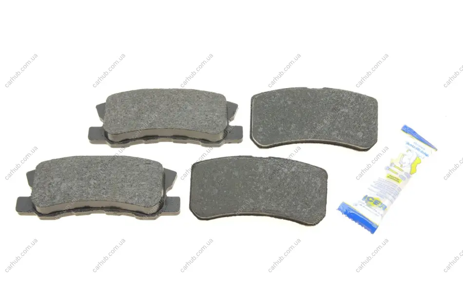 Колодки гальмівні (задні) Citroen C4/Peugeot 4008 12-/Dodge/Jeep/Mitsubishi Outlander 06-/Pajero 91 ICER 181375 (фото 1)