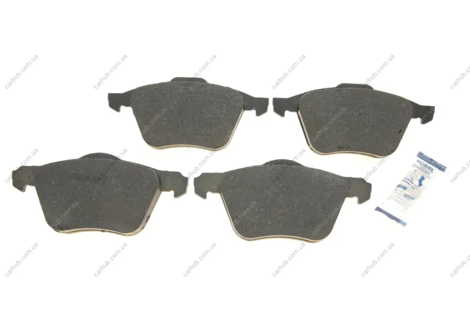 Колодки гальмівні (передні) Volvo S60 00-10/V70 01-08/S80 01-06/XC90 02-14 ICER 181551 (фото 1)