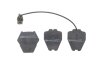 Колодки гальмівні (передні) Audi A4 97-01/A6 97-05/VW Passat B5 00-05/Phaeton 02-08 (+датчики) ICER 181571 (фото 5)