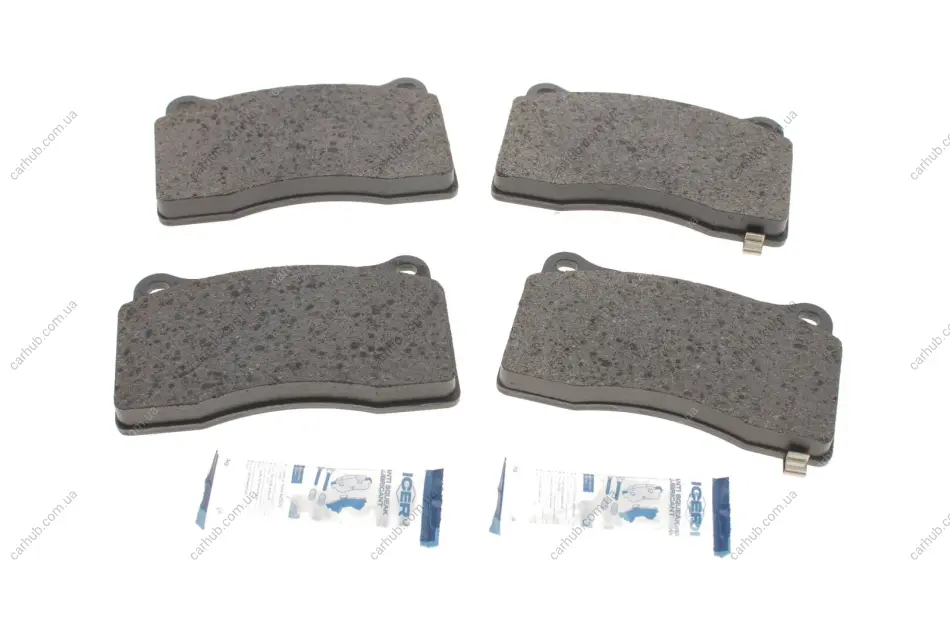 Колодки гальмівні (передні/задні) Honda Civic 12-/Mitsubishi Lancer 95-/Subaru Impreza 99- ICER 181585 (фото 1)