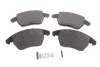 Колодки гальмівні (передні) Citroen C4 04-11/Peugeot 207/308 07-14/208 12-/307 03-09/3008 09-16 ICER 181637 (фото 1)
