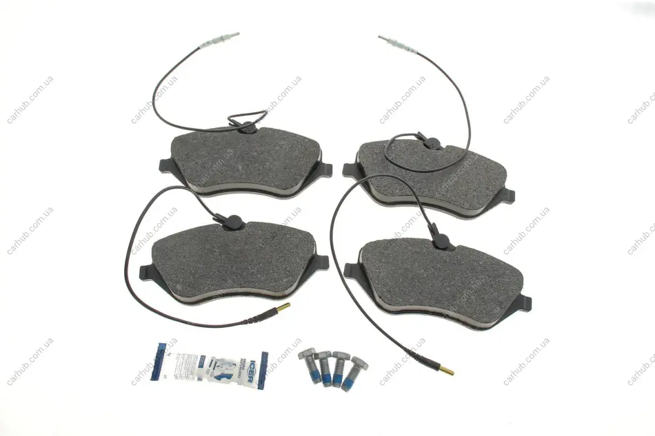 Колодки гальмівні (передні) Citroen C5 08-/C6 05-12/Peugeot 407 04-/607 00-11 (+датчики) ICER 181657-700 (фото 1)