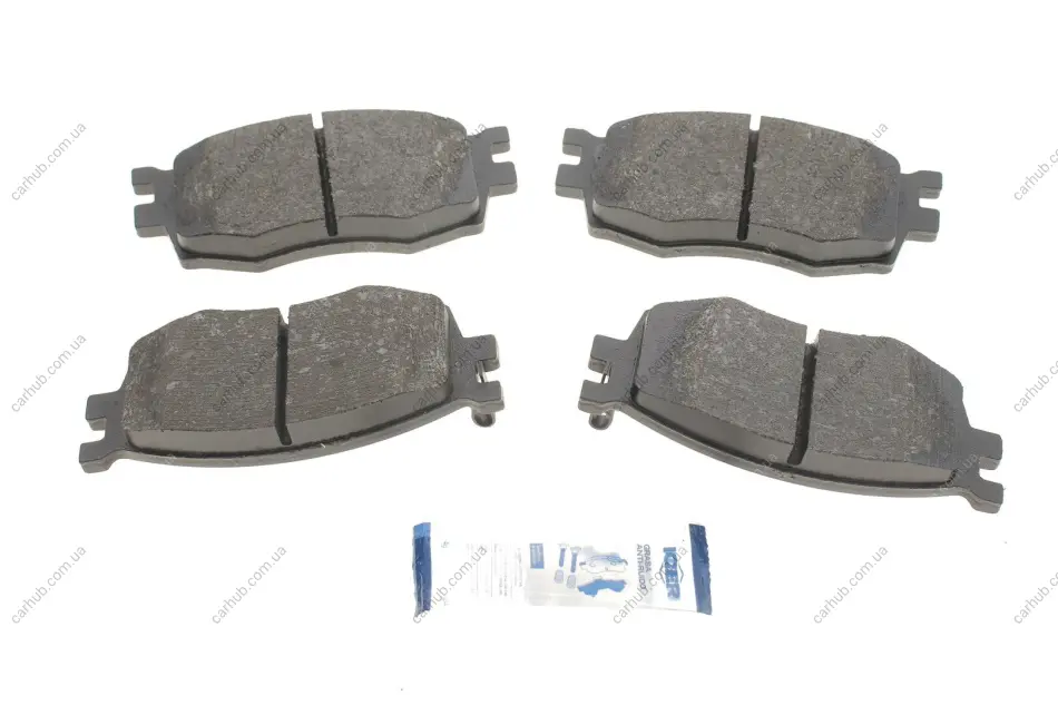 Колодки гальмівні (передні) Kia Rio II 05-/Hyundai i20 08-15/Accent 05-10 ICER 181711 (фото 1)