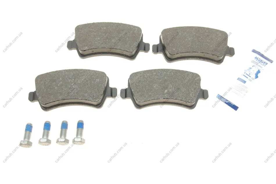 Колодки гальмівні (задні) Ford Galaxy/S-Max 06-15/Volvo S60/S80/V60/V70/XC60/XC70 08-/Land Rover 11 ICER 181776 (фото 1)