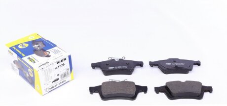 Фото колодки гальмівні (задні) Mazda 3 08-14/Mazda 5 10-/Saab 9-3 II 05- ICER 181825 Колодки гальмівні (задні) Mazda 3 08-14/Mazda 5 10-/Saab 9-3 II 05- ICER 181825