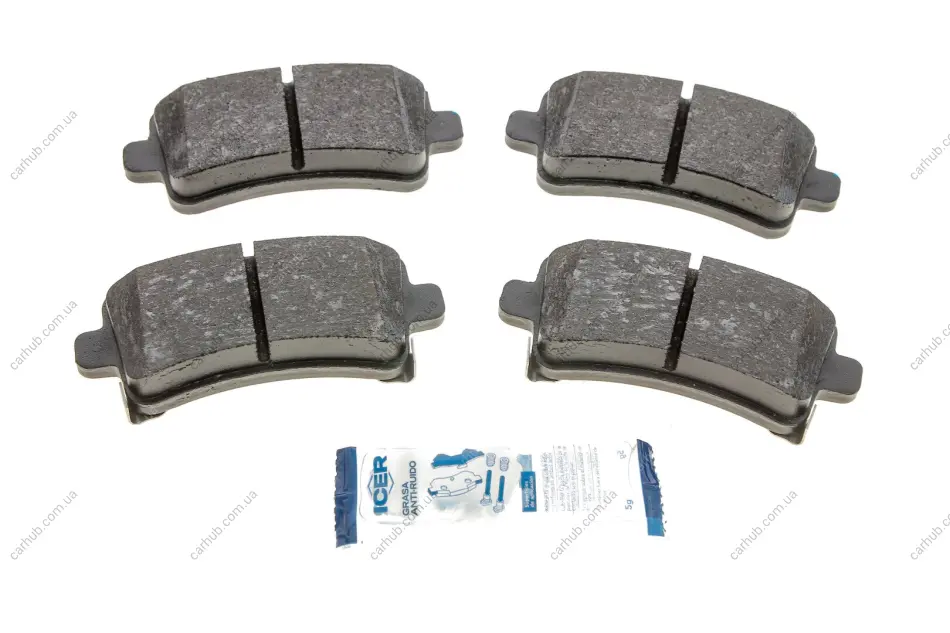 Колодки гальмівні (задні) Opel Insignia 08-17/Chevrolet Malibu/Bentley Flying Spur 12-/Saab 9-5 10- ICER 181929 (фото 1)