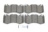Тормозные колодки (передние) Land Rover Range Rover III/IV 02-/Range Rover Sport 05-/Discovery V 16- ICER 181956 (фото 1)