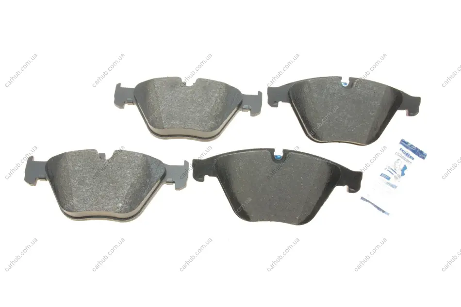 Колодки гальмівні (передні) BMW 5 (F07/F10/F18) 09-17/6 (F06/F13) 11-18/7 (F01/F02/F03/F04) 08-12 ICER 181998 (фото 1)