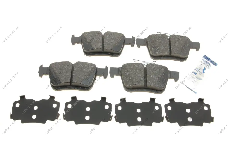 Колодки гальмівні (задні) Audi A3/VW Golf 12-/Touran/Passat B8 14-/Skoda Karoq 17-/Octavia 20- ICER 182099 (фото 1)