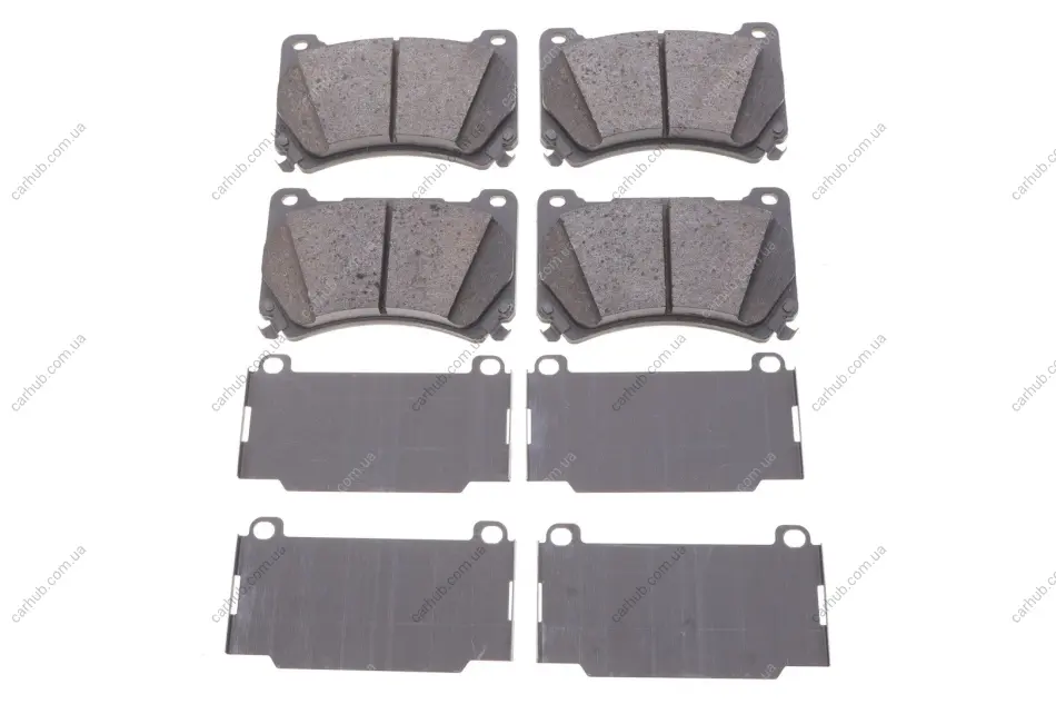 Колодки гальмівні (передні) Hyundai Elantra 10-/Genesis 08- ICER 182163 (фото 1)