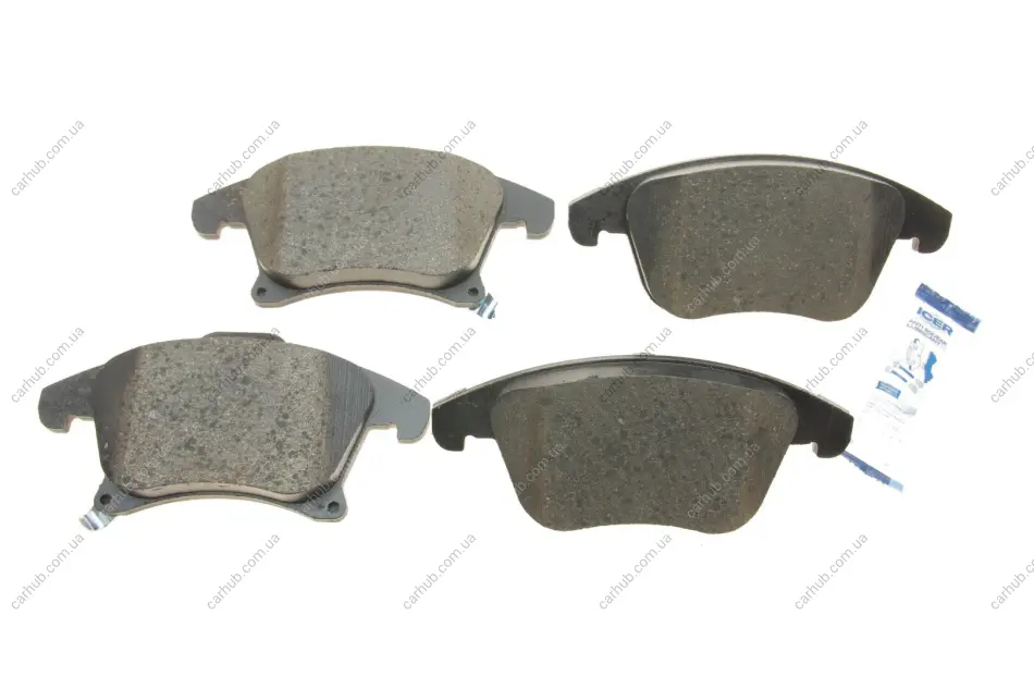 Колодки гальмівні (передні) Ford Galaxy III/S-Max/Mondeo V/Fusion 13-/Ford (США) Fusion 05- ICER 182231 (фото 1)