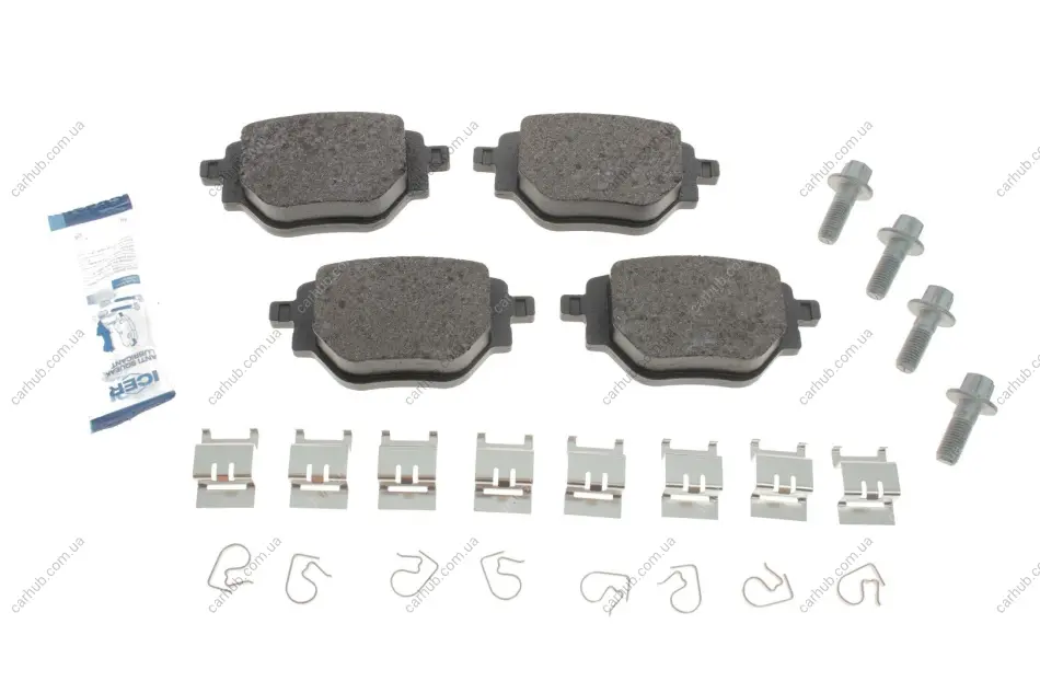 Колодки гальмівні (задні) Citroen C4 Cactus 14-/C-Elysee/Peugeot 301 12-/2008/Opel Corsa F 19- ICER 182384 (фото 1)