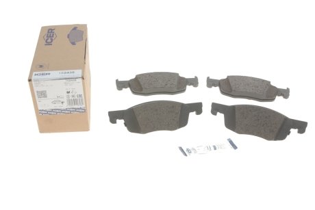 Фото тормозные колодки (передние) Toyota Yaris 20- ICER 182435 Тормозные колодки (передние) Toyota Yaris 20- ICER 182435