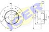 Диск гальмівний (передній) Audi 80 72-86/VW Passat/Golf 73-97/Polo 81-94 (239x10) (з покр.) (повний) ICER 78BD3325-2 (фото 1)