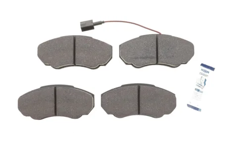 Колодки гальмівні (передні) Citroen Jumper 02-/Fiat Ducato/Peugeot Boxer 98- R15 (+датчик) ICER LM1523