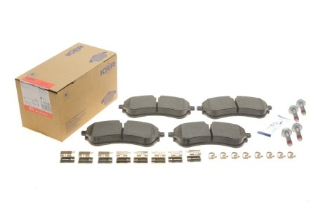 Комплект тормозных колодок (дисковых).) ICER LM2284