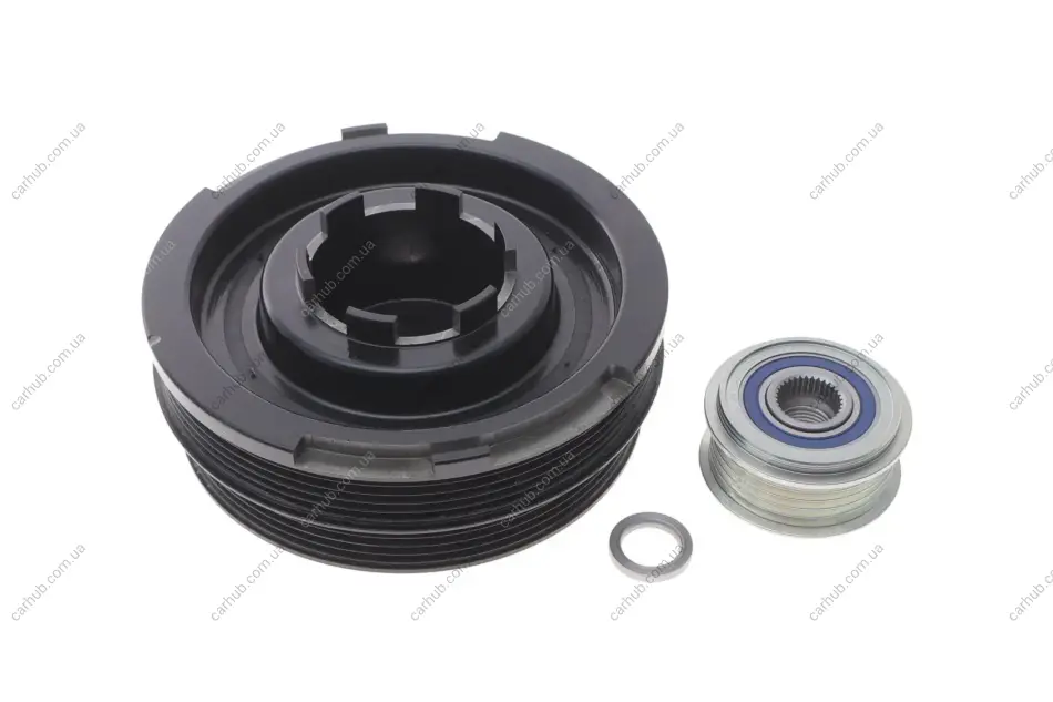 Шків колінвалу Land Rover Freelander/Rover 75 2.0CDT/CDTi 99-05 (к-кт) IJS GROUP 17-1070KIT (фото 1)