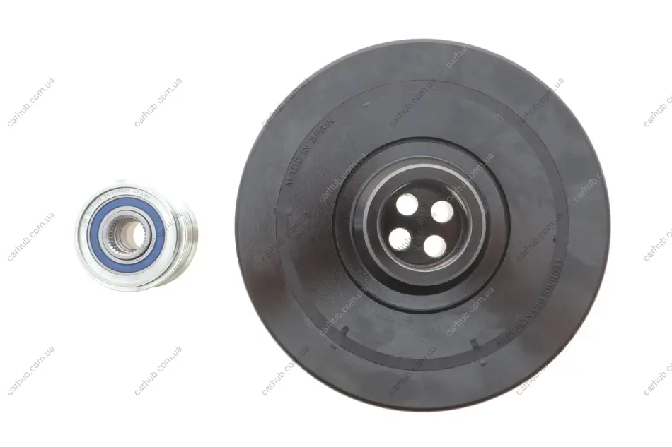 Шків колінвалу + шків генератора BMW X3 (F25)/X5 (F15/F85)/X6 (F16/F86) 13-19 N57 D30A IJS GROUP 17-1139KIT (фото 1)