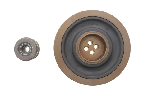 Шків колінвалу + шків генератора BMW 5 (F10/F18) 10- IJS GROUP 17-1140KIT
