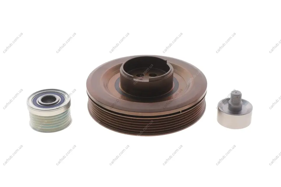 Шків колінвалу + шків генератора BMW 1 (F20/F21)/X1 (F48) 14- B37 D15 A (к-кт) IJS GROUP 17-1305KIT (фото 1)
