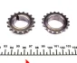Комплект ланцюга ГРМ Toyota Avensis/Camry 00-09 (ланцюг, натяжник, шестерня) IJS GROUP 40-1014FK (фото 13)