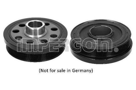 Шків колінвалу BMW 3 (E90/F30/F80)/ 5 (F10) 1.6-2.0 d 07- (10x185) IMPERGOM 10334