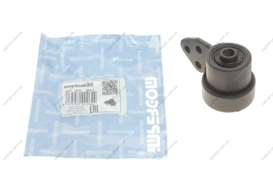 Сайлентблок важеля (переднього/спереду) Opel Combo 01- IMPERGOM 1846 (фото 1)