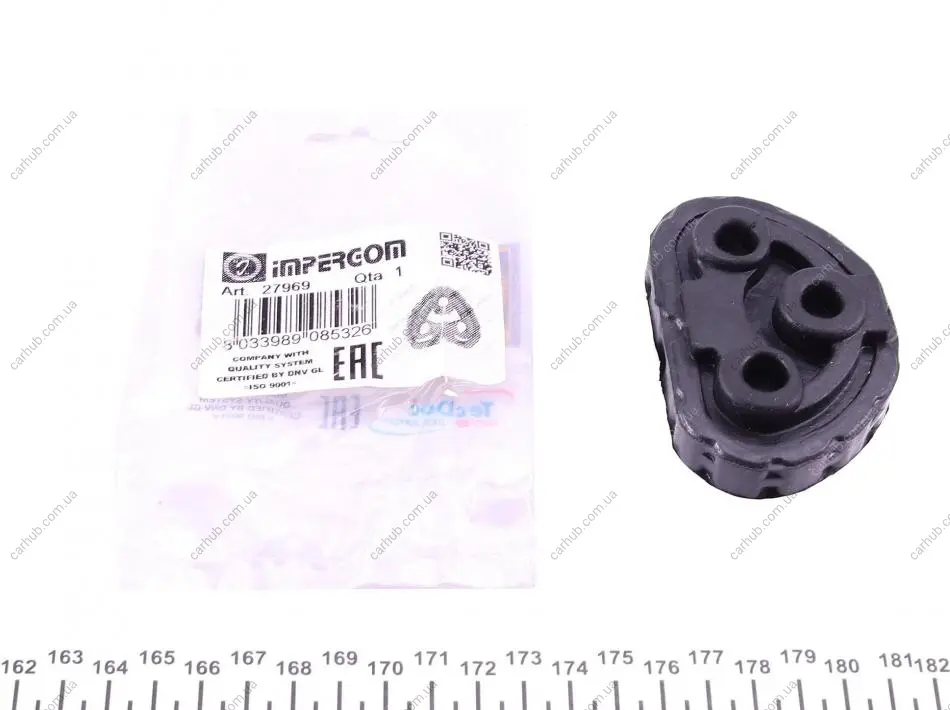 Гумка глушника Fiat Ducato 02- IMPERGOM 27969 (фото 1)