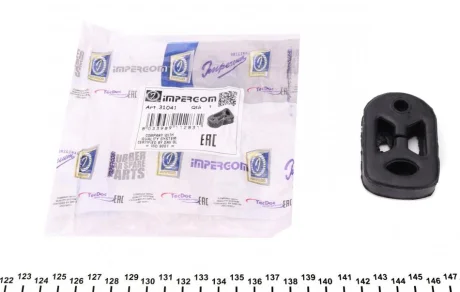 Гумка глушника Peugeot 206/306 93- IMPERGOM 31041