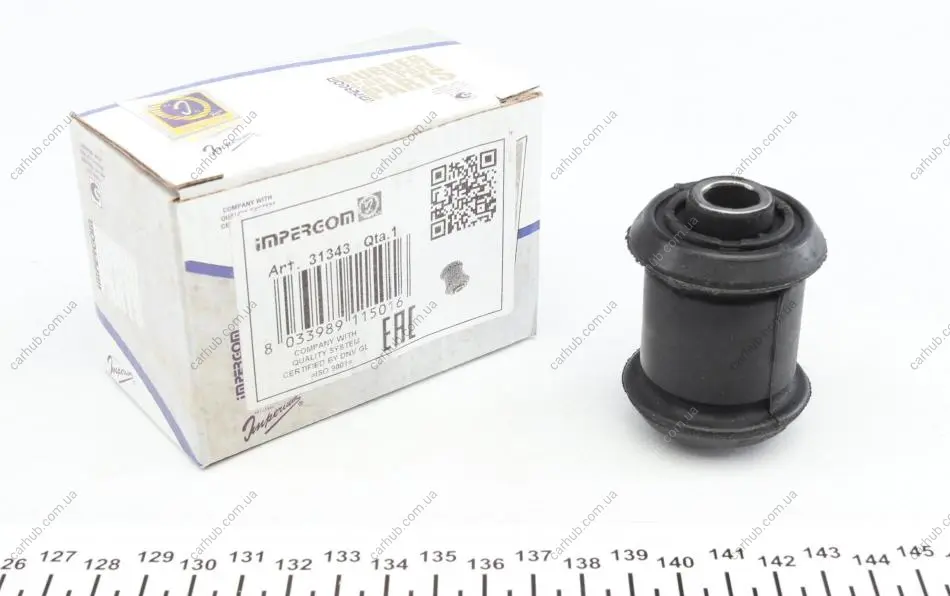 Сайлентблок важеля (переднього/знизу/спереду) Opel Astra G 98-05/Vectra B 95-03 (12x36.5x60) IMPERGOM 31343 (фото 1)