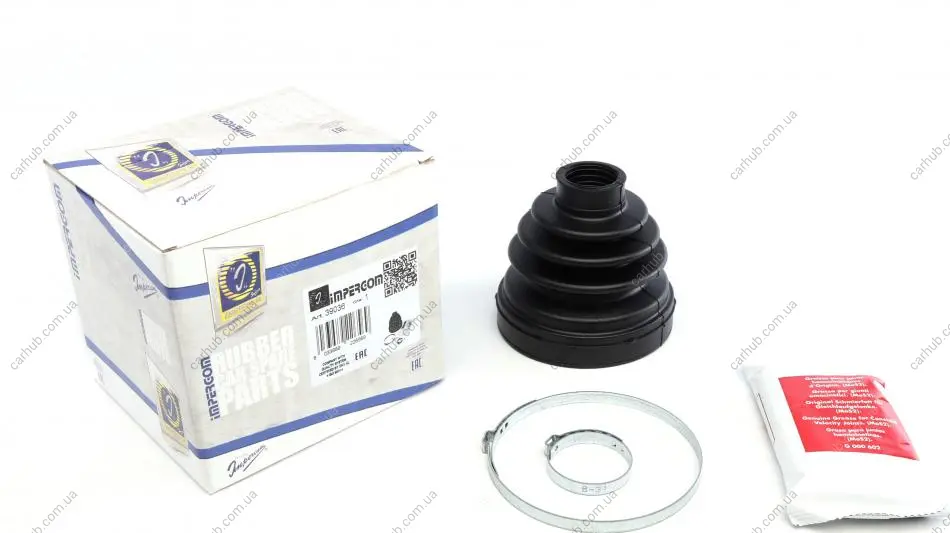 Пильник ШРКШ (внутрішній) Nissan Qashqai 1.6-2.0dCi 07-13 (к-кт) IMPERGOM 39036 (фото 1)