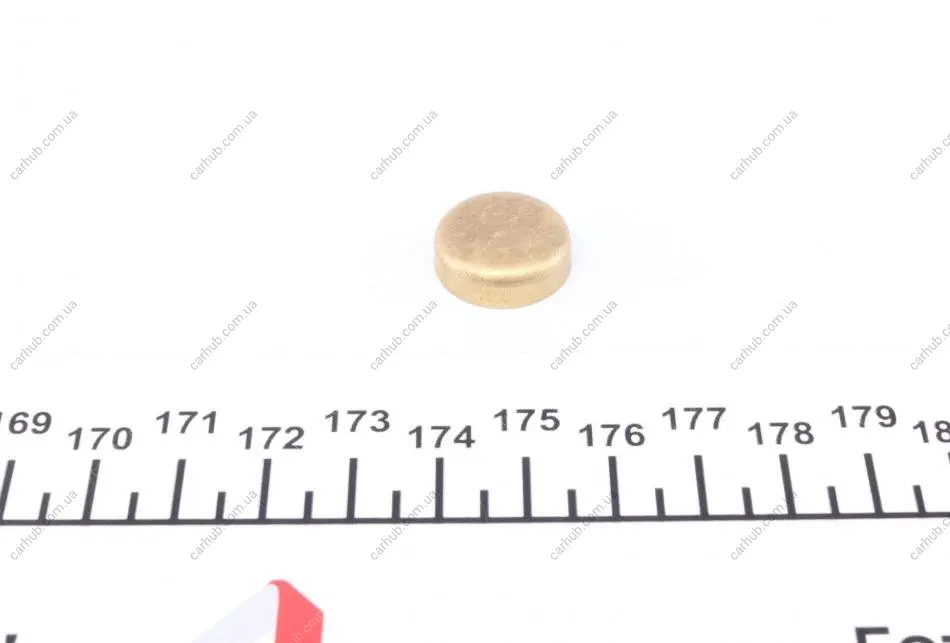 Заглушка блоку циліндрів (d=17,4mm) Латунь/Brass IMPERGOM 40949 (фото 1)