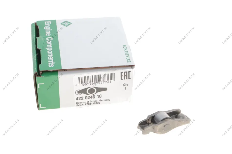 Коромисло клапана BMW 3 (E90/F30/F80)/5 (F10) 08-18, N47/N57/B47 INA 422 0246 10 (фото 1)