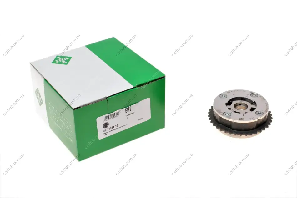 Шестерня розподільного валу BMW 3 (F30/F80)/5 (F10)/X3 (F25) N20/N26 впуск (F-347724.04) INA 427 1034 10 (фото 1)