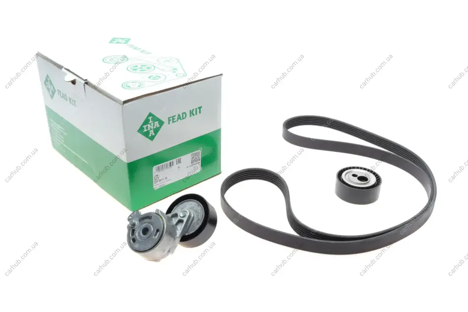 Комплект ременя генератора Peugeot Expert/Citroen Jumpy 2.0/2.2 HDI 99- (6PK1740) INA 529 0017 10 (фото 1)