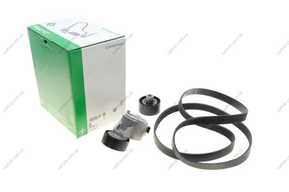 Комплект ременя генератора Citroen Berlingo/Peugeot Expert/Partner 1.6 HDi05- (6PK1708) INA 529 0046 10 (фото 1)