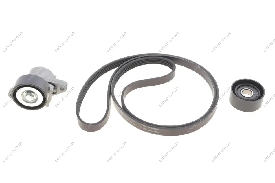 Комплект ременя генератора Renault Megane/Scenic 00-09, (5PK1750) INA 529 0082 10 (фото 1)