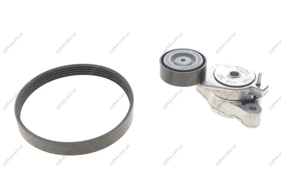 Комплект ременя генератора VW Golf/Passat/Touran 1.4 TSI 05-. (5PK 493) INA 529 0340 10 (фото 1)