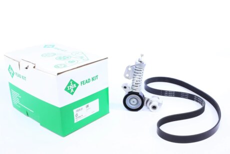 Комплект ремня генератора Volvo XC90 II (256), 09/14 -, (6PK 1180) INA 529 0485 10