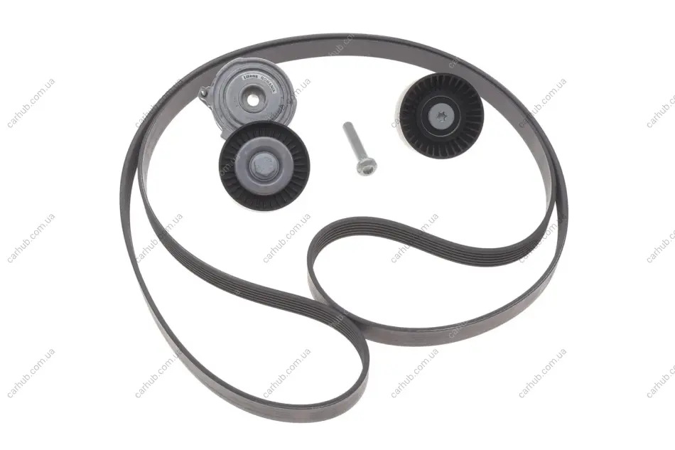 Комплект ременя генератора Audi A4/A6 04-11 (6PK2413) INA 529 0509 10 (фото 1)