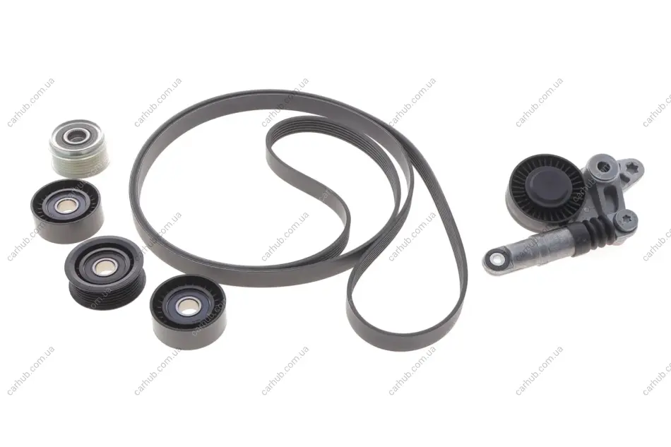 Комплект ременя генератора Audi Q7/Porsche Cayenne/VW Touareg 3.0D 04-18 (6PK2478) INA 529 0520 20 (фото 1)